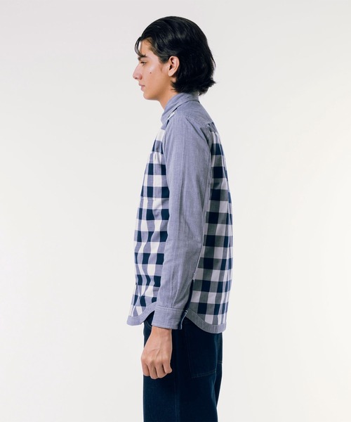 LACOSTE シャツ リバーシブルスナップボタンシャツ メンズ