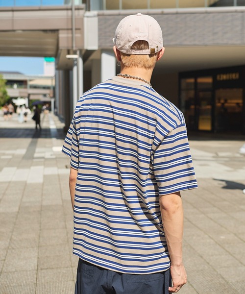 新品 BIG MIKE ポケット ボーダー ロンT 【サイズXL】ビックマイク 新品 BIG MIKE ポケット ボーダー ロンT 【サイズXL】ビック