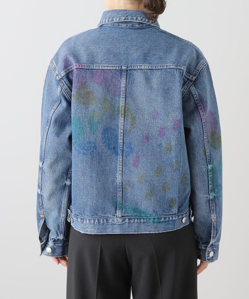 【美品】タナカ　TANAKA 1.2.3 jean jaket Gジャン　デニム TANAKA（タナカ）