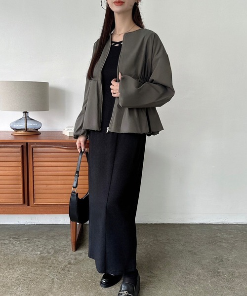 ナイロンドロストブルゾン アウター ブルゾン オシャレ レディース 春服 秋服 楽天市場】【送料無料】アウター ブルゾン ジャケット 羽織り