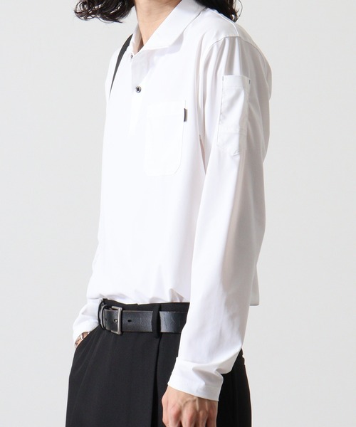 FUNALIVE（ファンアライブ） ポロシャツ 冷感ストレッチ長袖ポロシャツ