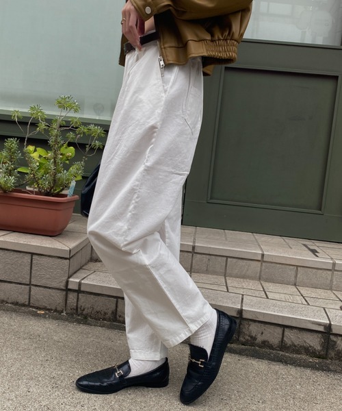 チノパン ハイウエストチノパンツ レディース : ZOZOTOWN Yahoo