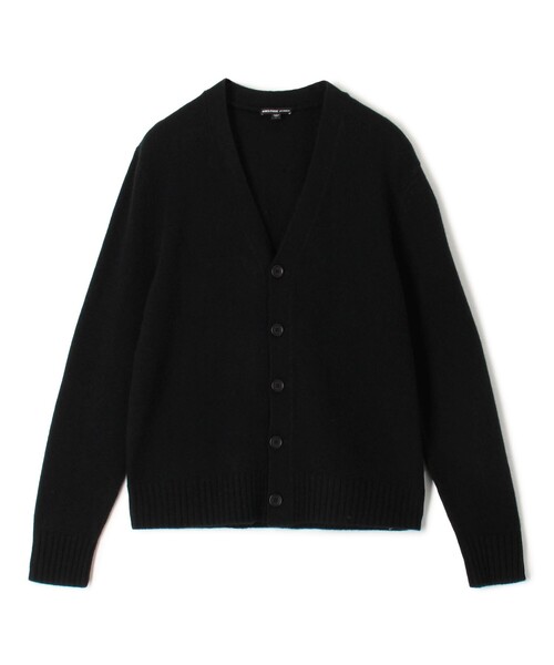 【新品未使用品】JAMES PERSE メンズ　カシミヤカーディガン　サイズ3 カシミヤナイロン ラペルカラーカーディガン MWAS2150