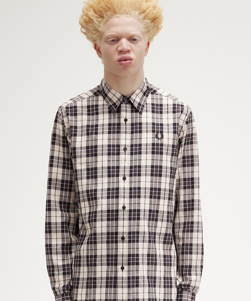 FRED PERRY（フレッドペリー） シャツ Tartan Twill Shirt メンズ