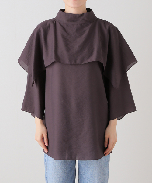 VERMEIL par iena ショールブラウス VERMEIL par iena（ヴェルメイユパーイエナ） ブラウス シャツ