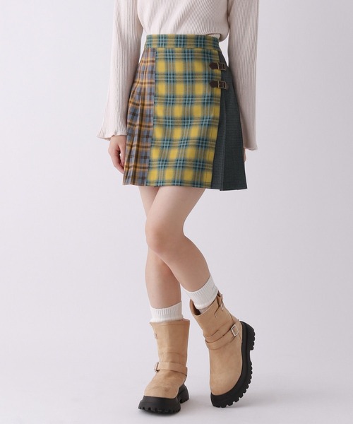 repipi armario（レピピアルマリオ） スカート クレイジーチェック