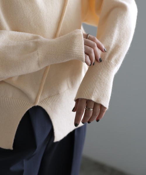 select MOCA（セレクトモカ） ニット セーター スラッシュリンキング