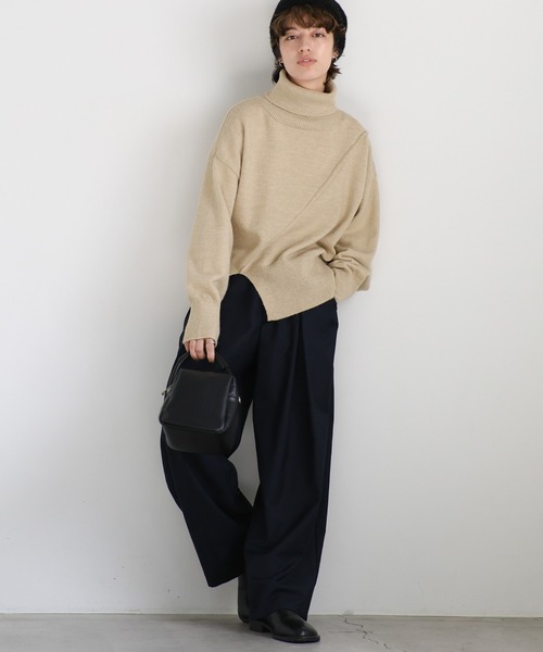 select MOCA（セレクトモカ） ニット セーター スラッシュリンキング