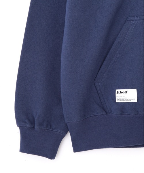 新品　schott ショット　プリント　ビッグシルエット　スウェット　パーカー Schott N.Y.C パーカー Schott/ショット/HOODED SWEAT EMPIRE