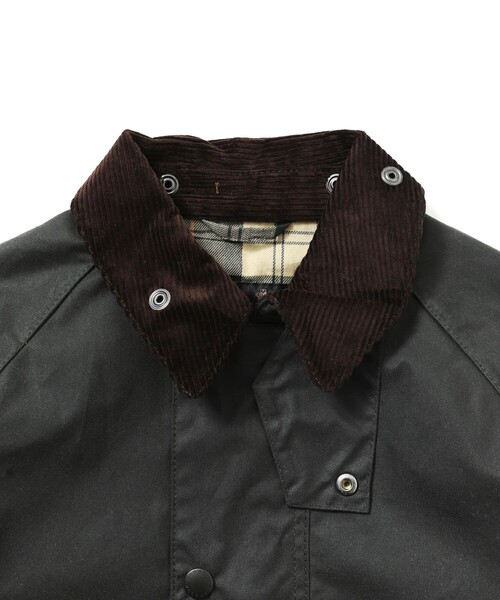 Barbour バブアー ステンカラーコート 黒 4211625A0027 Barbour ステンカラーコート コート barbour（バブアー） os wax