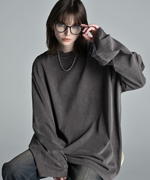 tシャツ extra quality wide sleeve (over size) long-T / エクストラクオリティワイドスリーブ(オーバーサ | ADRER | 18