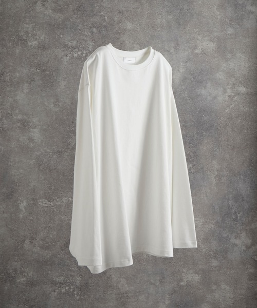 tシャツ extra quality wide sleeve (over size) long-T / エクストラクオリティワイドスリーブ(オーバーサ | ADRER | 21
