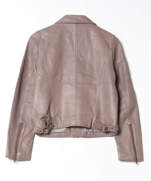 IENA」 レザーブルゾン 38 ベージュ レディース : 87450061 : ZOZOTOWN 