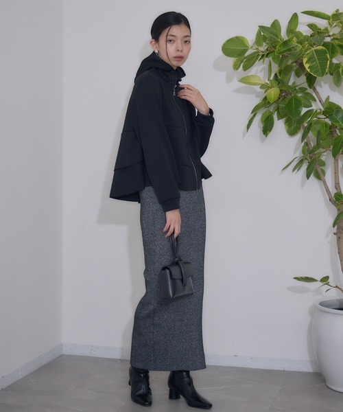 トラノイ　Back Face 2WAY ZIPブルゾン tranoi.トラノイ◇Back Face 2WAY ZIPブルゾン