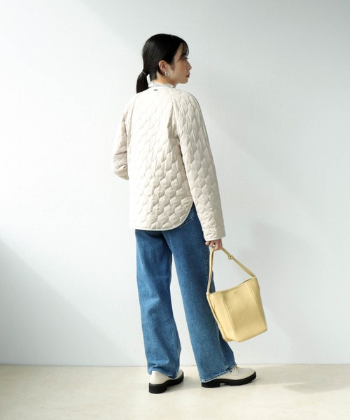 Jines（ジネス） ジャケット ノーカラージャケット パイピング