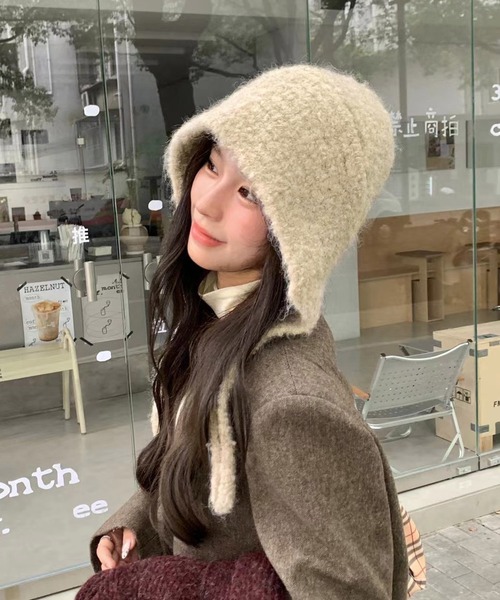 HALEY PESCA ニット帽 ニットキャップ HALEY PESCA/シャギーニット