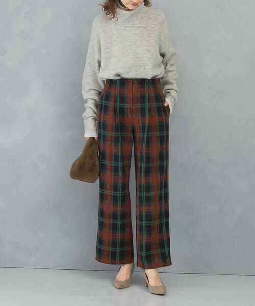 パンツ ツイードストレートパンツ レディース : ZOZOTOWN Yahoo!店