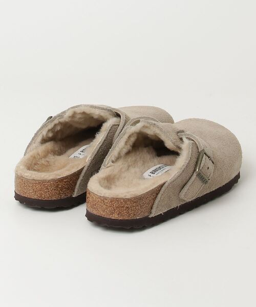 BIRKENSTOCK（ビルケンシュトック） サンダル Boston Shearling トープ