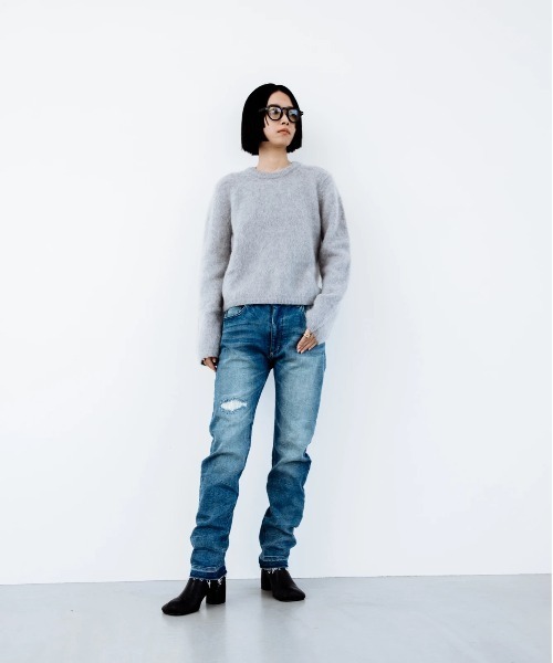 oblekt パンツ デニム ジーンズ ISKO フューチャーフェイス リペア 