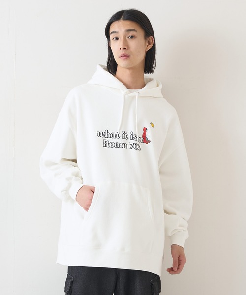 絵「はなれていても」 What it isNt）ART BY MARKGONZALES パーカー メンズ レディース