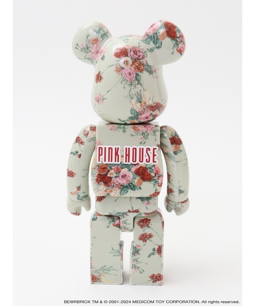 PINK HOUSE（ピンクハウス） おもちゃ BE@RBRICK×PINK HOUSE 400