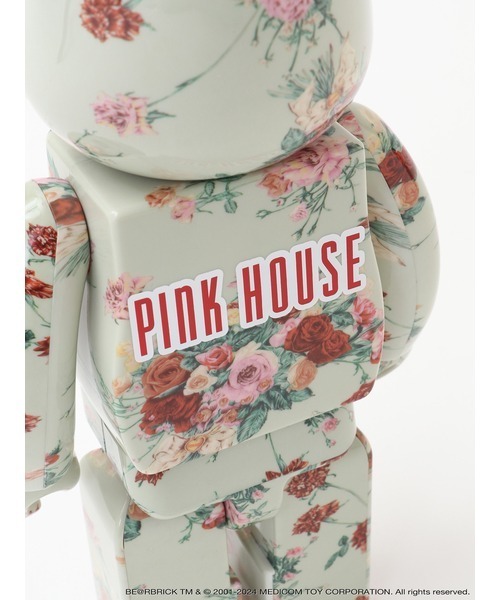 PINK HOUSE（ピンクハウス） おもちゃ BE@RBRICK×PINK HOUSE 400
