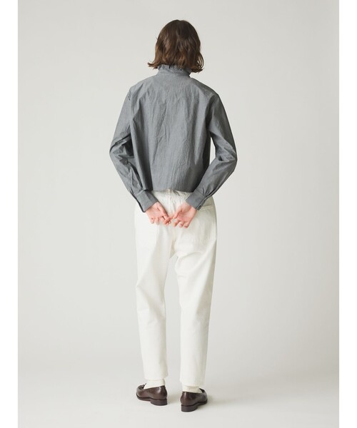 MIDIUMI（ミディウミ） フリルショートシャツ 30％OFF】MIDIUMI（ミディウミ） フリルショートシャツ｜ROCOCO