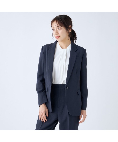 ブラウス シャツ 「７分丈」タイ付き2WAYプルオーバートップス レディース SUIT SELECT ブラウス シャツ 「7分丈」タイ付き2WAYプル