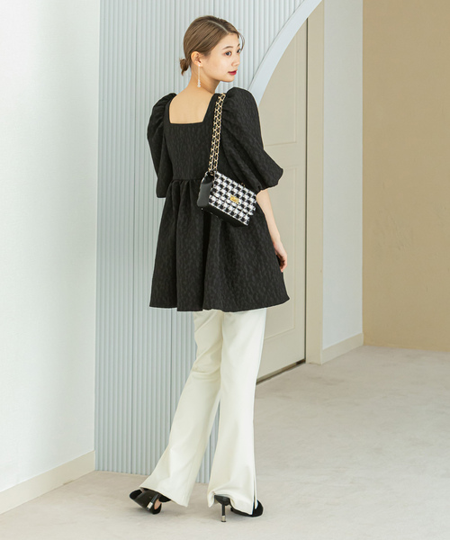 「U by SPICK&SPAN」 ショルダーバッグ FREE ブラック レディース_画像4