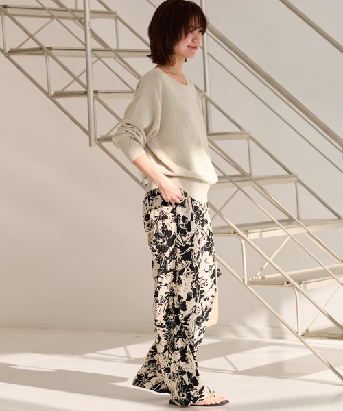 JOURNAL STANDARD relume ニット セーター リネンコットン2WAY