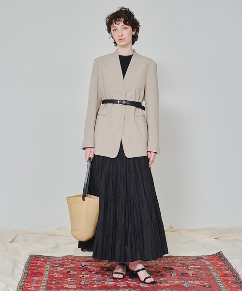 DRESSTERIOR ジャケット ノーカラージャケット 「スタイリスト
