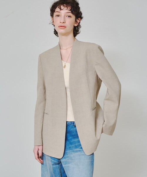DRESSTERIOR ジャケット ノーカラージャケット 「スタイリスト