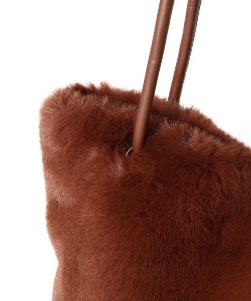 ROSE BUD（ローズバッド）の「(VINCENT PARADIER)フェイクファーバッグ  