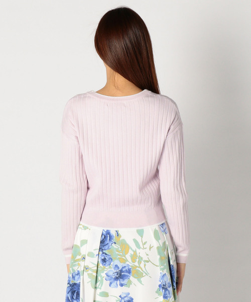 「MISCH MASCH」 カーディガン MEDIUM パープル レディース_画像9