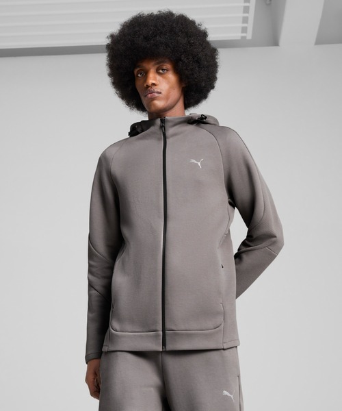 PUMA パーカー プーマ メンズ エヴォストライプ フルジップ