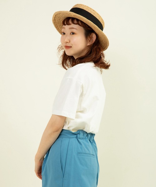 CHILD WOMAN tシャツ アヒルの会議プリント ミニTシャツ