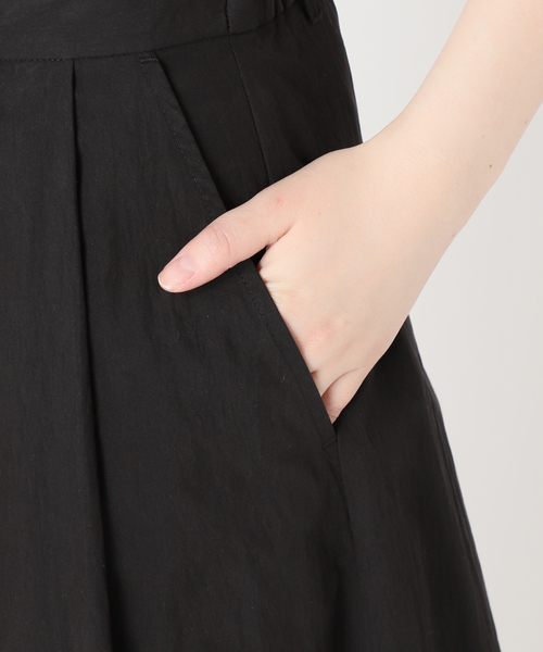 ジャーナルスタンダード　コットンナイロンスーパーワイドコクーンパンツ　黒　36 JOURNAL STANDARD パンツ コットンナイロンスーパーワイド