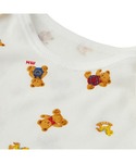 ベビー肌着 ピュアベール ミキハウスベア・ロゴ...の詳細画像2