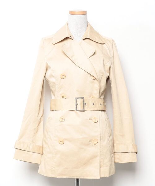 courreges 「courreges」 トレンチコート 38 ベージュ レディース 