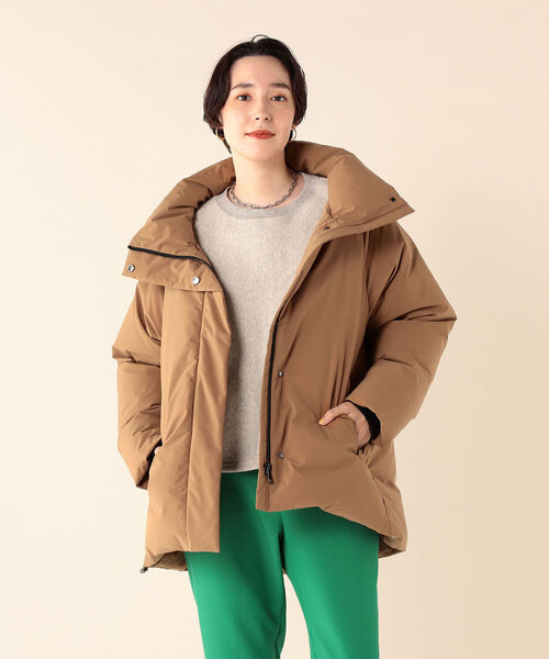 極美品　ノーリーズジャケット36 NOLLEY'S（ノーリーズ） ダウンジャケット 36 キャメル レディース