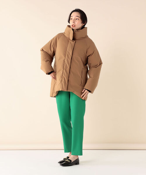 NOLLEY'S（ノーリーズ） ダウンジャケット 36 キャメル レディース