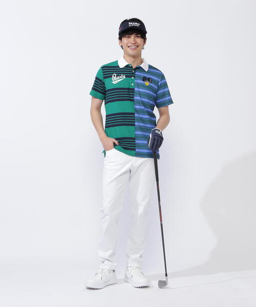 PEARLY GATES（パーリーゲイツ） パンツ 「PEARLY GATES」T/C右綾