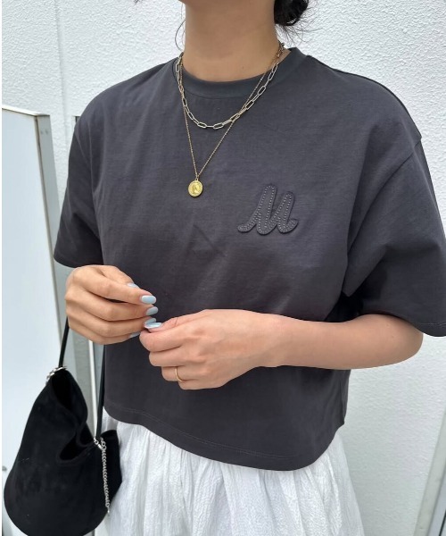 Mila Owen tシャツ 「USAGI ONLINE・ZOZO限定」ショート丈