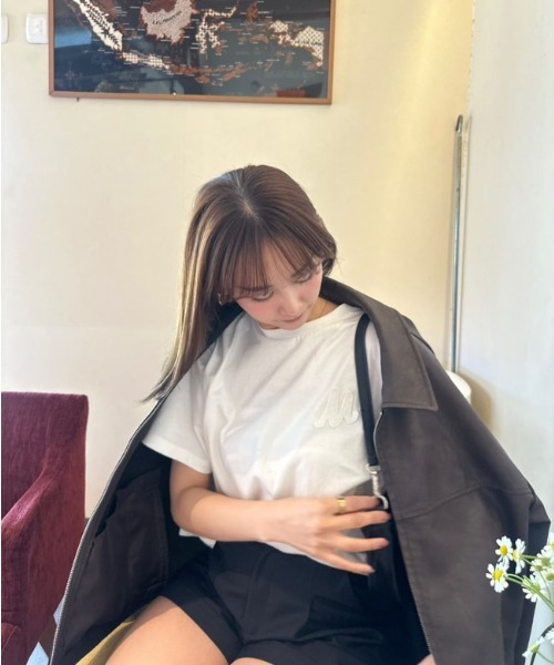 Mila Owen tシャツ 「USAGI ONLINE・ZOZO限定」ショート丈
