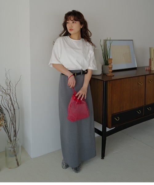 Mila Owen tシャツ 「USAGI ONLINE・ZOZO限定」ショート丈