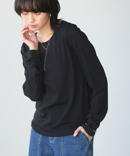 【ニコです★】トップス5点 itto tシャツ くしゅくしゅシャーリング袖シアートップス
