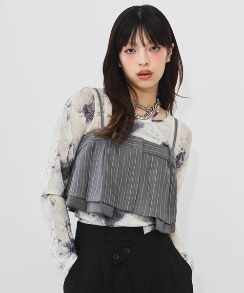 Perfect Suit FActory ベスト ジレ バックジップビスチェ「DIP