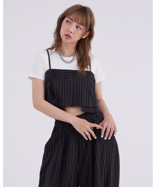 Perfect Suit FActory ベスト ジレ バックジップビスチェ「DIP