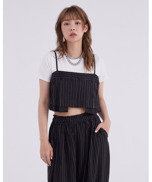 ella selectshop チョコチップボアベスト　美品 レディース フードボアベスト（CHIP CLIP） | アベイル 公式