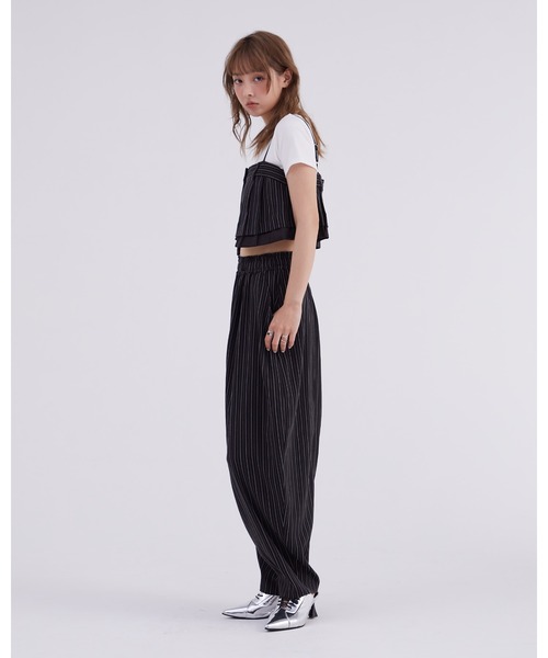 Perfect Suit FActory ベスト ジレ バックジップビスチェ「DIP